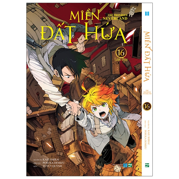 bộ miền đất hứa - the promised neverland - tập 16 - phiên bản bìa trắng (white ver)