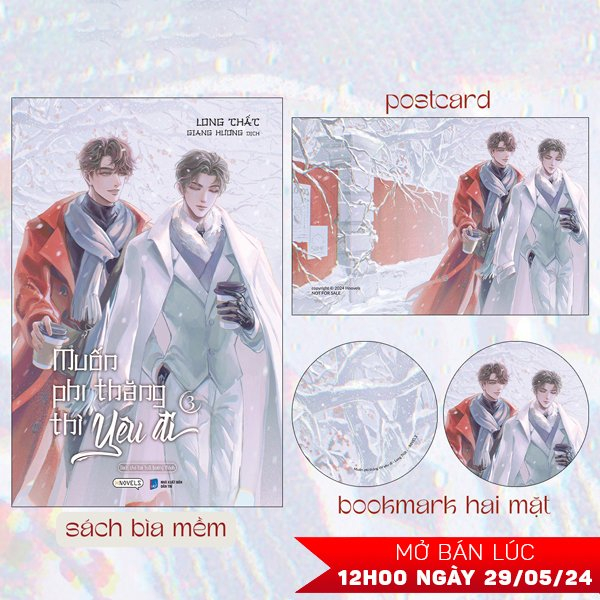 Bo
						
										
										Muon Phi Thang Thi Yeu Di - Tap 3 - Tang Kem Bookmark Tron + Postcard Boi Cung