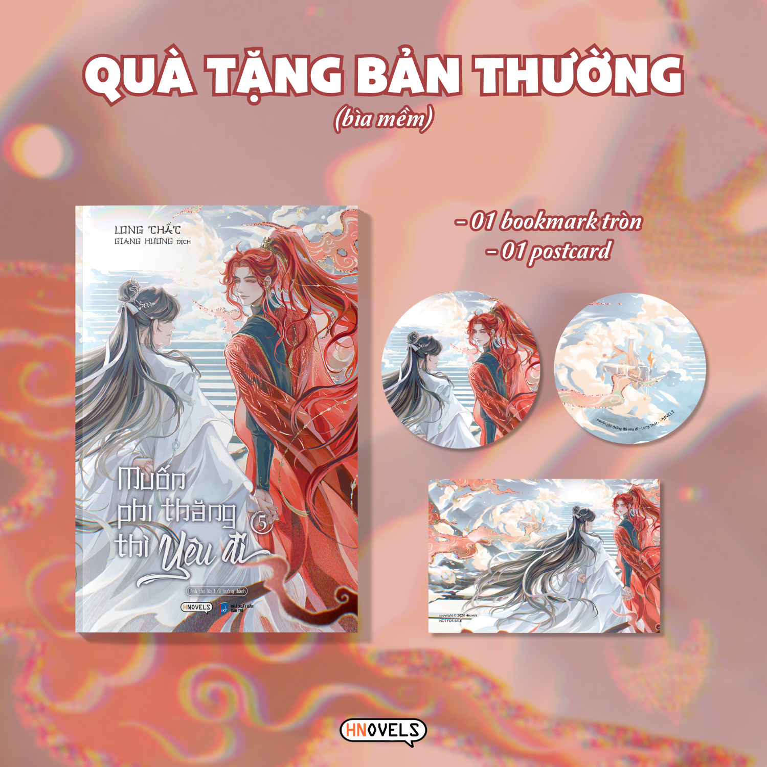 Bộ Muốn Phi Thăng Thì Yêu Đi - Tập 5 - Tặng Kèm Bookmark Tròn Hai Mặt + Postcard Bồi Cứng - Ảnh 2