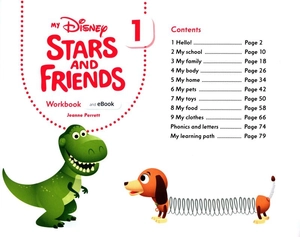 bộ my disney stars and friends level 1 workbook with ebook - Ảnh 3