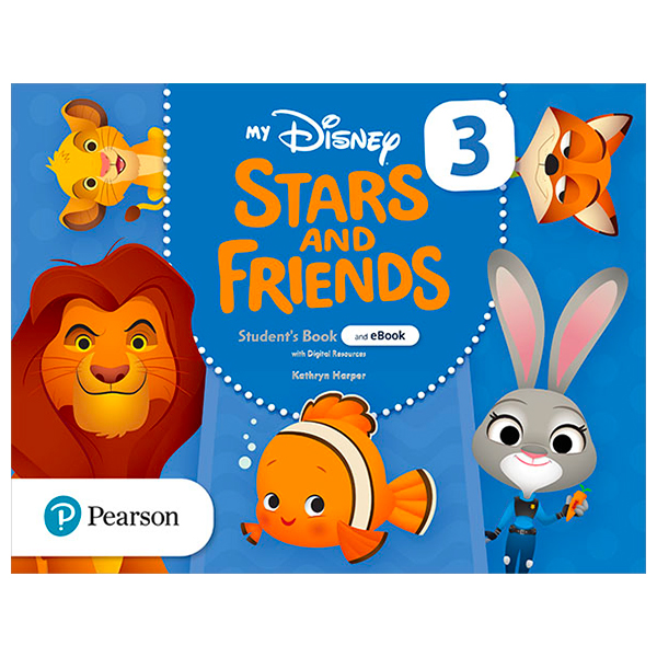 bộ my disney stars and friends level 3 student's book and ebook with digital resources