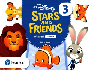 bộ my disney stars and friends level 3 workbook with ebook - Ảnh 2