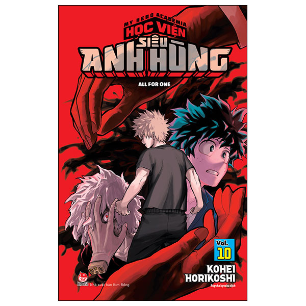 Bo
My Hero Academia - Hoc Vien Sieu Anh Hung - Tap 10 - All For One (Tai Ban 2025)
