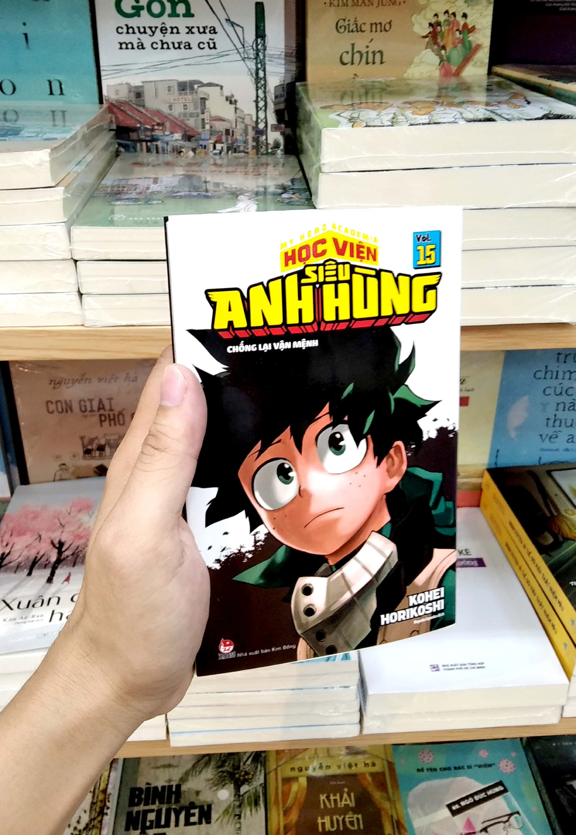 bộ my hero academia - học viện siêu anh hùng - tập 15 - chống lại vận mệnh (tái bản 2022) - Ảnh 6