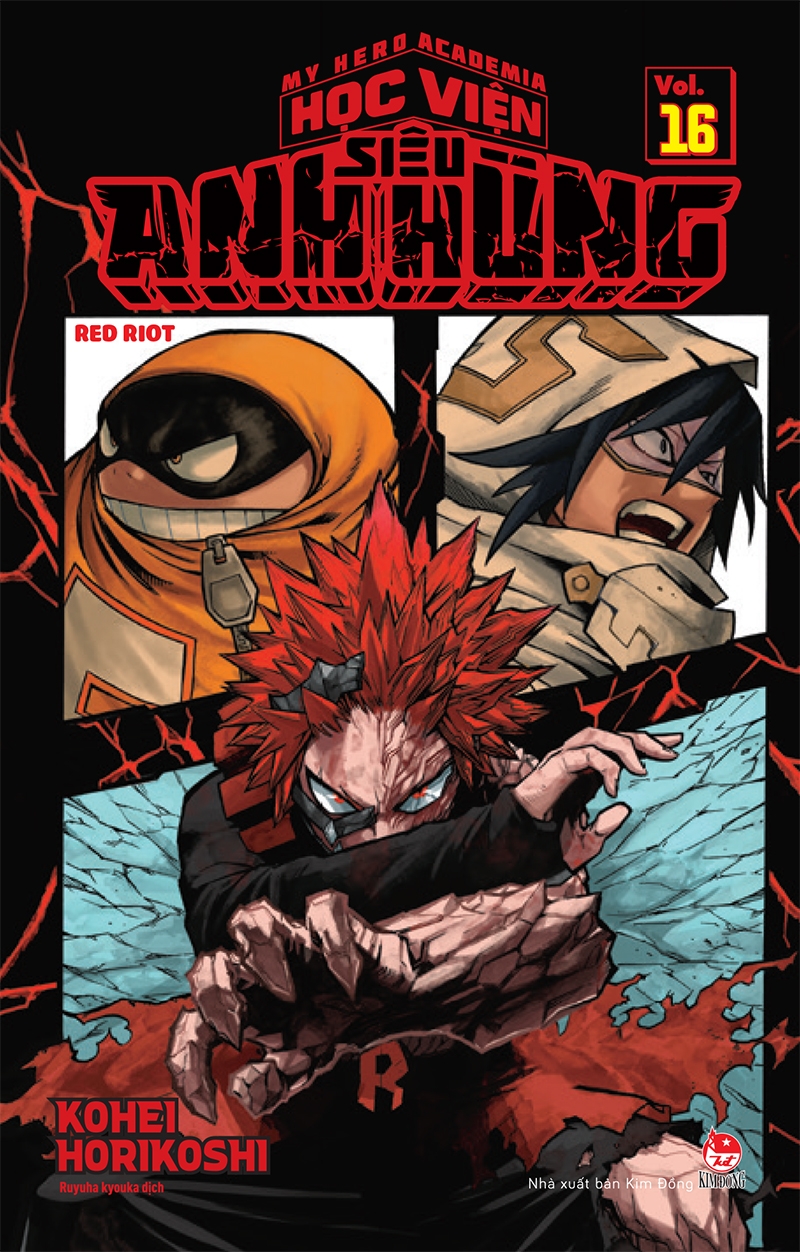 bộ my hero academia - học viện siêu anh hùng - tập 16 - red riot (tái bản 2022) - Ảnh 2