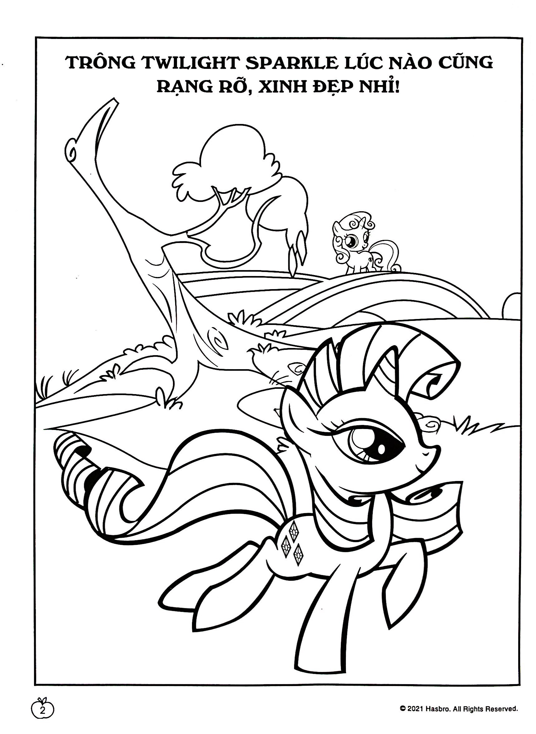 bộ my little pony - jumbo tô màu và các trò chơi 7 - Ảnh 4