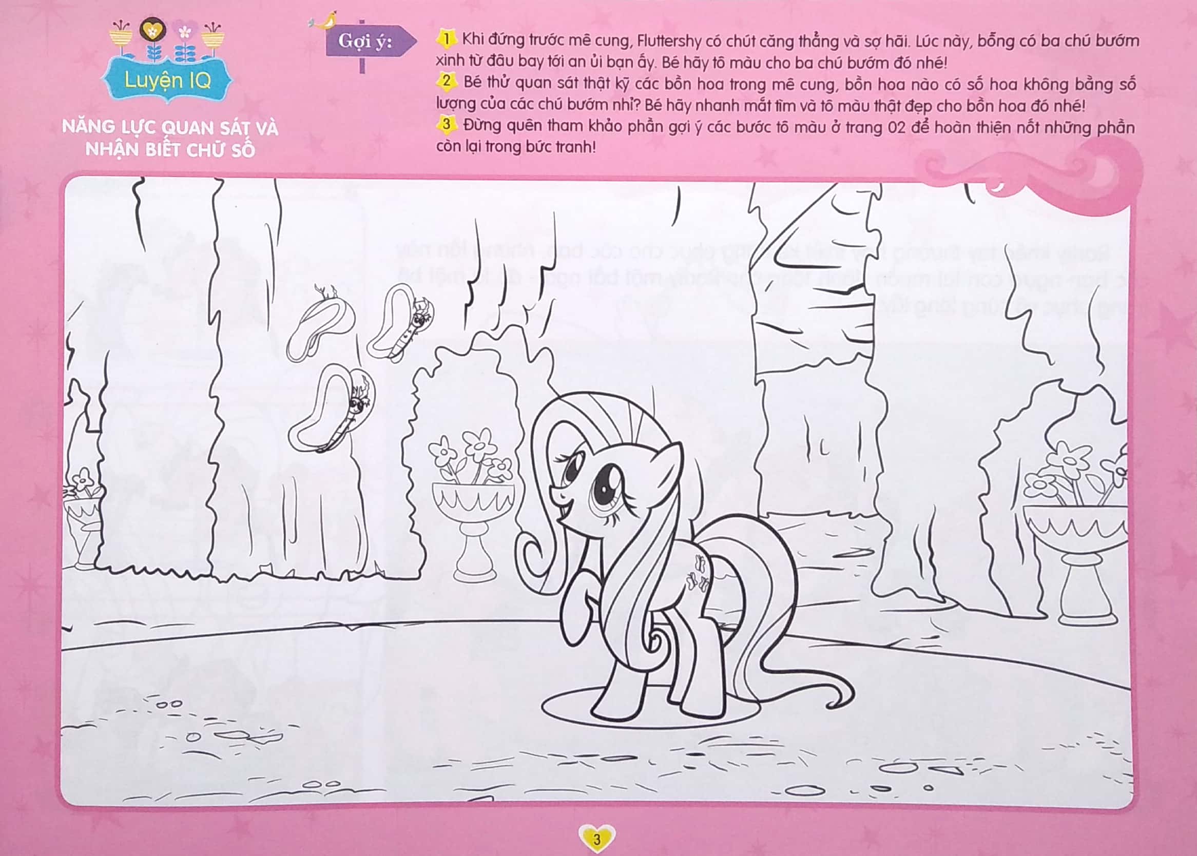 bộ my little pony - tập tô màu sáng tạo 4q - vườn cổ tích vui nhộn - Ảnh 5