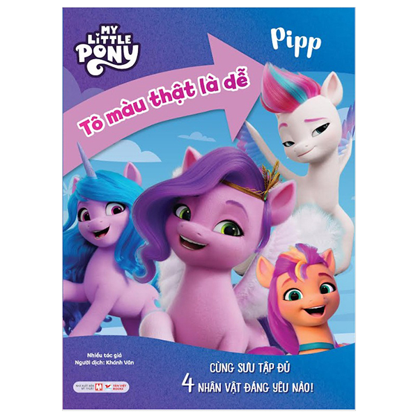 Bo
My Little Pony - To Mau That La De - Pipp - Cung Suu Tap Du 4 Nhan Vat Dang Yeu Nao!