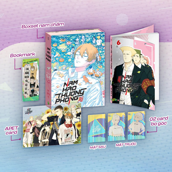 Bộ Nam Hào Thượng Phong - Tập 6 - Bản Sưu Tầm - Tặng Kèm 1 Boxset Nam Châm + 2 Card Bo Góc + 1 Bookmark + 1 APET Card