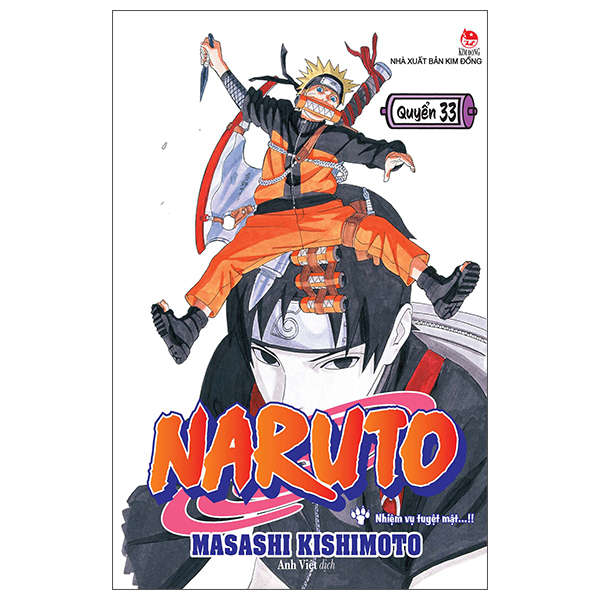 bộ naruto - tập 33 - nhiệm vụ tuyệt mật…!! (tái bản 2022)