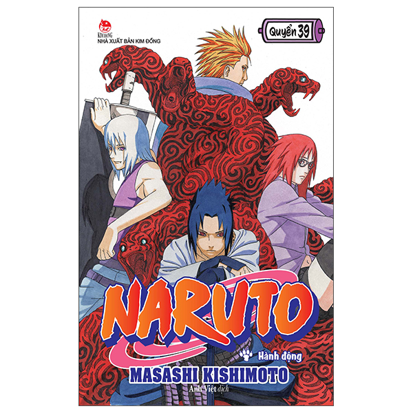 bộ naruto - tập 39 - hành động (tái bản 2022)