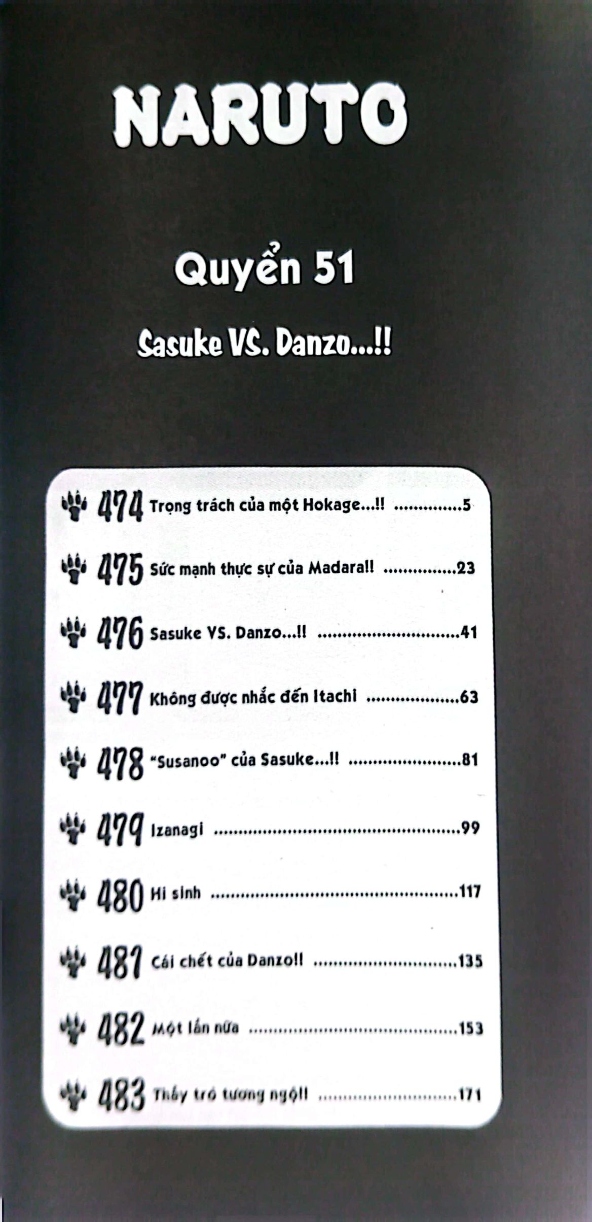 bộ naruto - tập 51 - sasuke vs. danzo…!! (tái bản 2022) - Ảnh 3