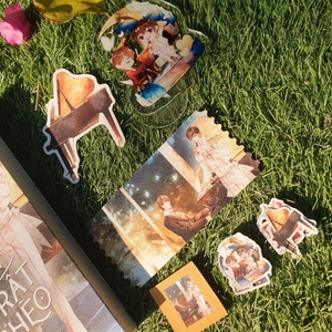bộ nghe nói tôi rất nghèo - tập 3 - bản đặc biệt - tặng kèm bookmark bo viền + ticket cán nhũ + set sticker + standee chibi - Ảnh 6
