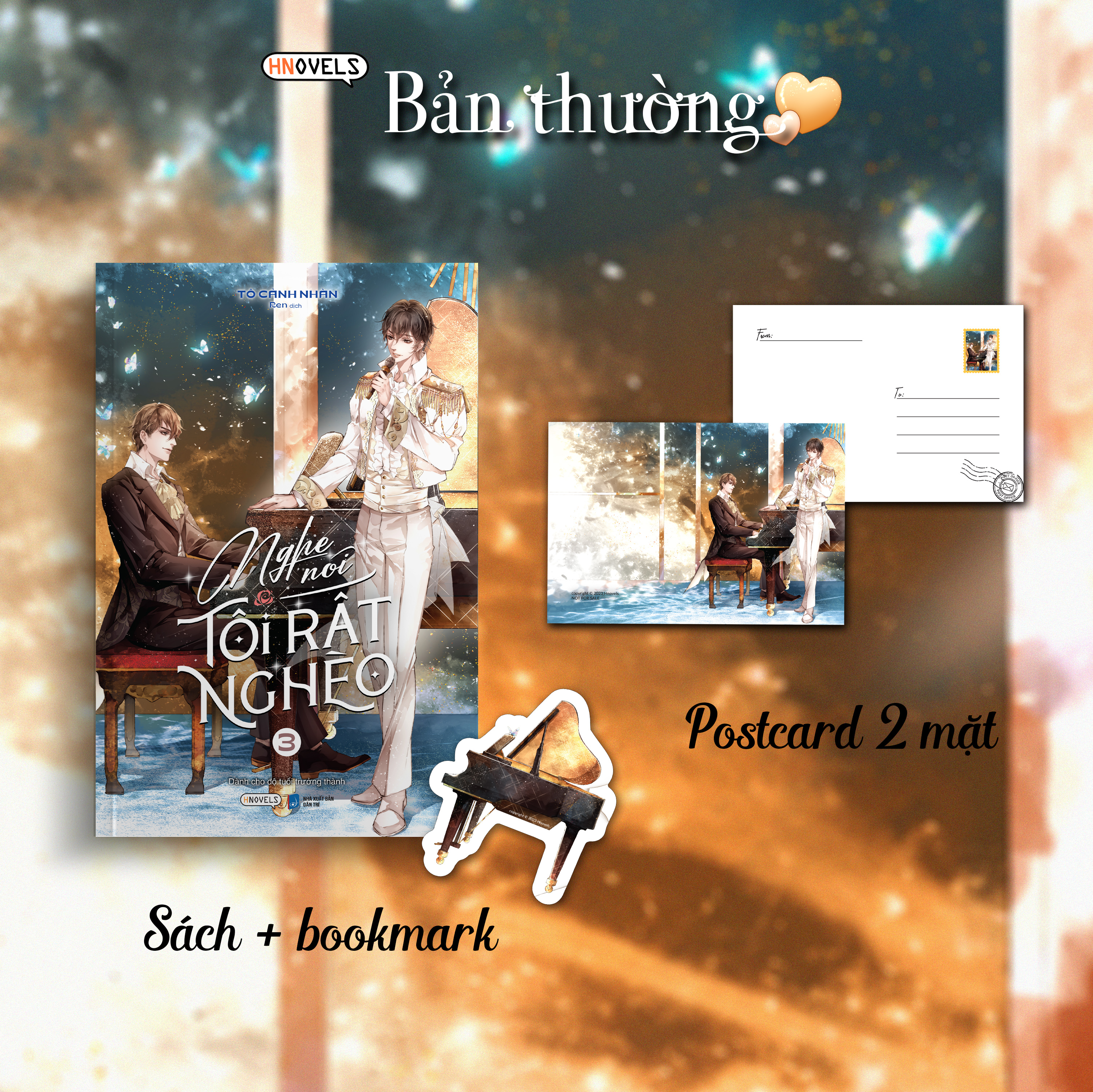 bộ nghe nói tôi rất nghèo - tập 3 - tặng kèm bookmark bo viền + postcard 2 mặt - Ảnh 2