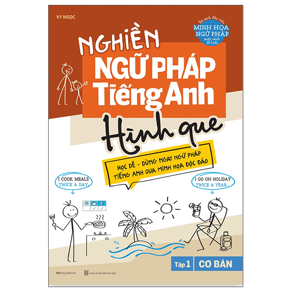 bộ nghiền ngữ pháp tiếng anh hình que - tập 1: cơ bản