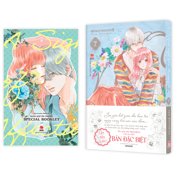 bộ ngôn ngữ yêu thương - a sign of affection - tập 7 - bản đặc biệt - tặng kèm bìa áo pvc + obi + booklet