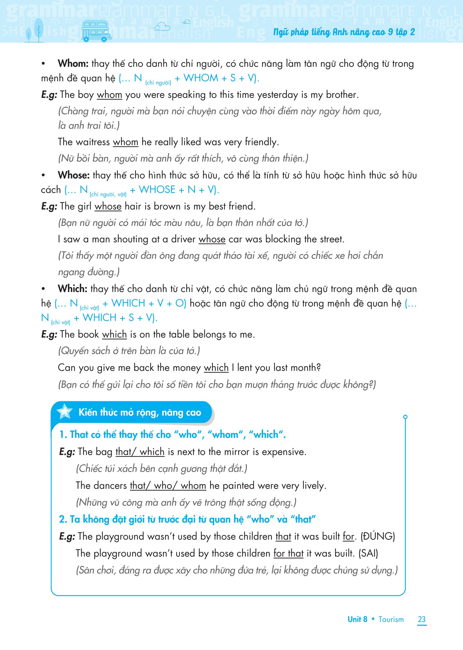 Bộ
						
										
										Ngữ Pháp Tiếng Anh Nâng Cao 9 - Tập 2 - Ảnh 7
