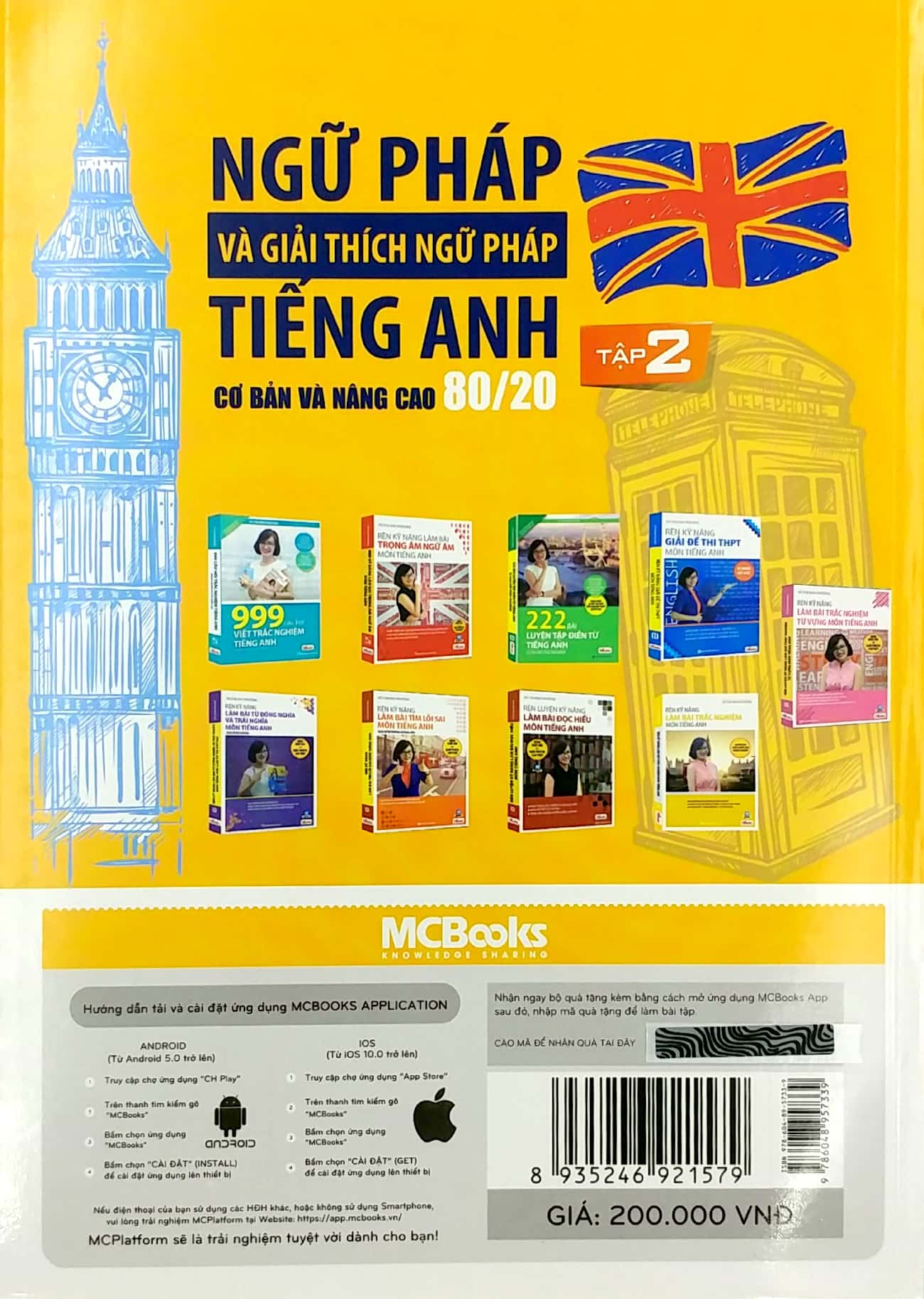 bộ ngữ pháp và giải thích ngữ pháp tiếng anh cơ bản và nâng cao - tập 2 - Ảnh 21