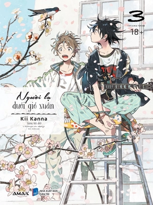 bộ người lạ dưới gió xuân - tập 3 - bản đặc biệt - tặng kèm 1 bookmark + 1 postcard + bộ 6 card bo góc cán màng ánh trai + 1 sticker + 1 lót chuột + 1 giấy note (ngẫu nhiên 1 trong 2 mẫu) + 1 poster a3 - Ảnh 2