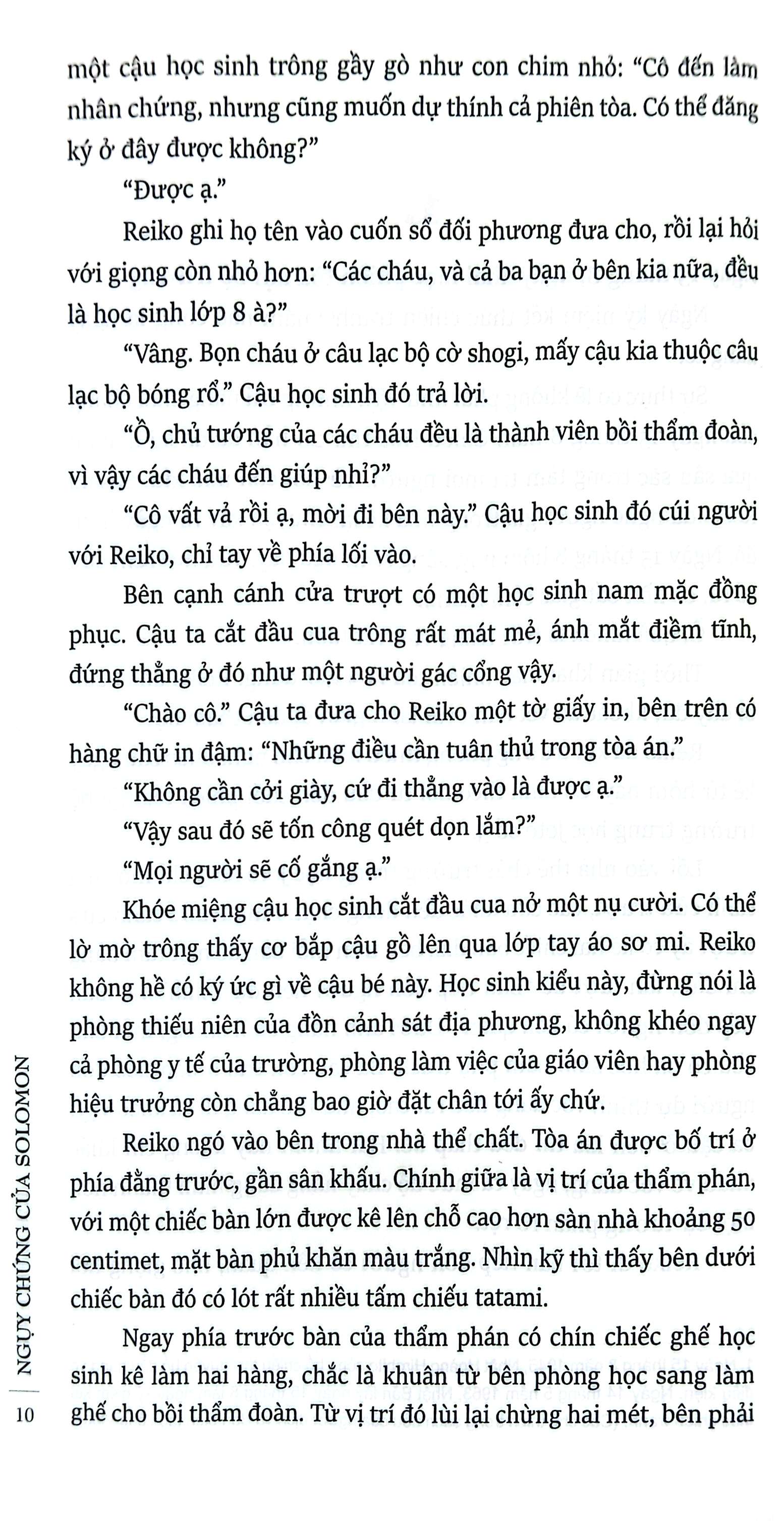 Bộ Ngụy Chứng Của Solomon - Tập 3 - Phiên Tòa - Ảnh 5