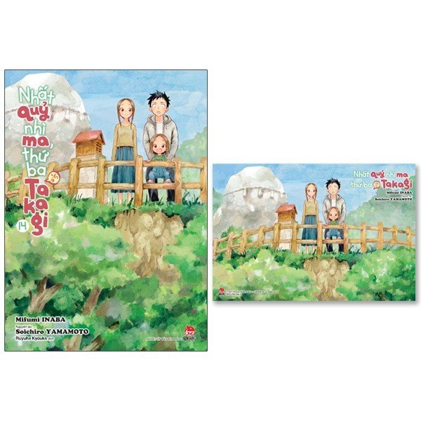 bộ nhất quỷ nhì ma, thứ ba (vẫn là) takagi - tập 14 - tặng kèm postcard (tái bản 2023)