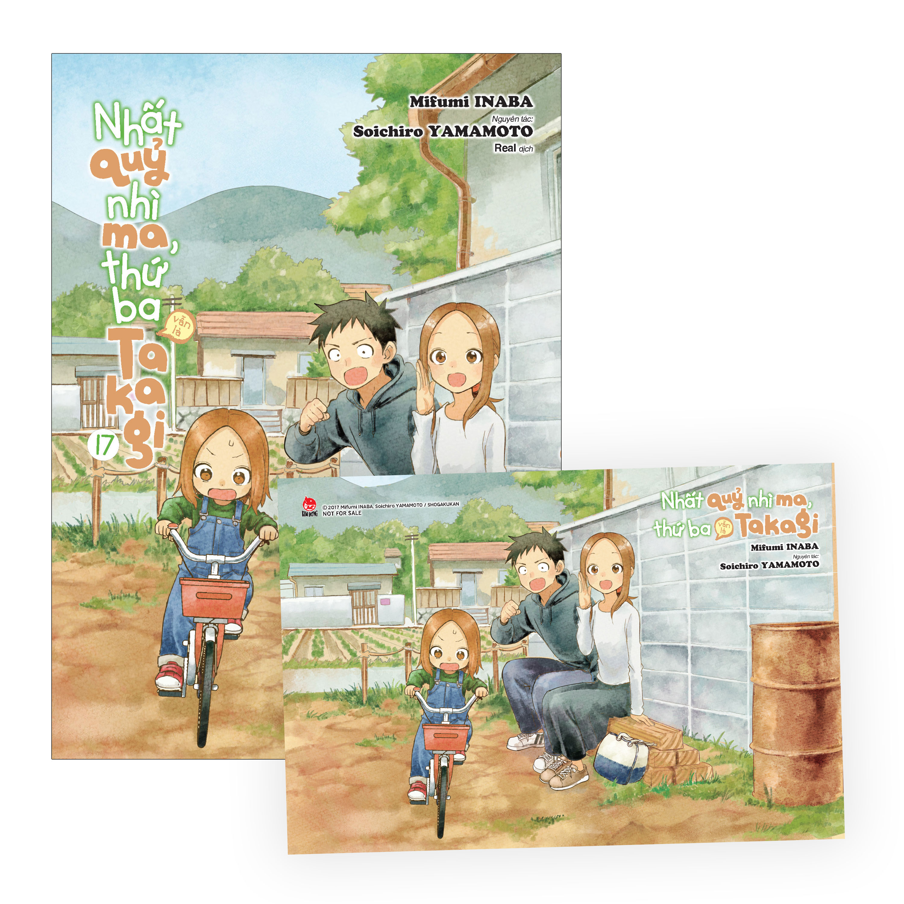 Bộ Nhất Quỷ Nhì Ma, Thứ Ba (Vẫn Là) Takagi - Tập 17 - Tặng Kèm Postcard - Ảnh 2