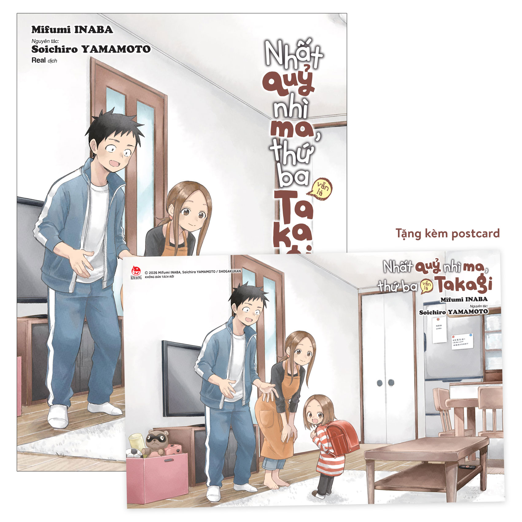Bộ
						
										
										Nhất Quỷ Nhì Ma, Thứ Ba (Vẫn Là) Takagi - Tập 23 - Tặng Kèm Postcard - Ảnh 2