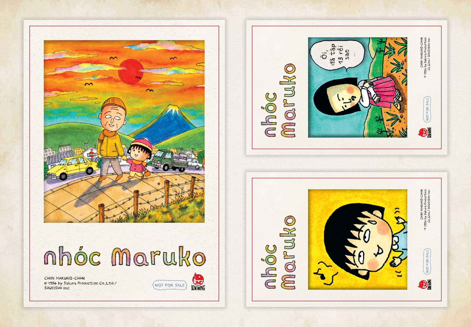 Bộ Nhóc Maruko - Tập 13 - Tặng Kèm Set Postcard Polaroid - Ảnh 4