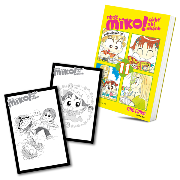 Bộ Nhóc Miko! Cô Bé Nhí Nhảnh - Tập 11 (Tái Bản 2026) - Tặng Kèm 2 Postcard
