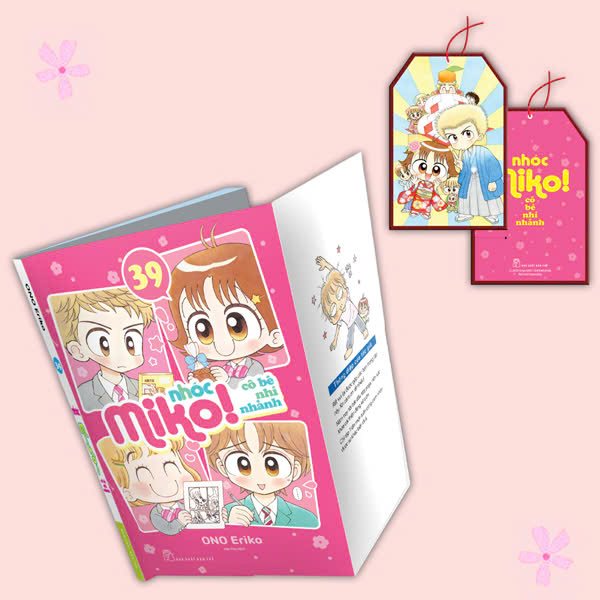 Bộ Nhóc Miko! Cô Bé Nhí Nhảnh - Tập 39 - Tặng Kèm Bookmark Giấy