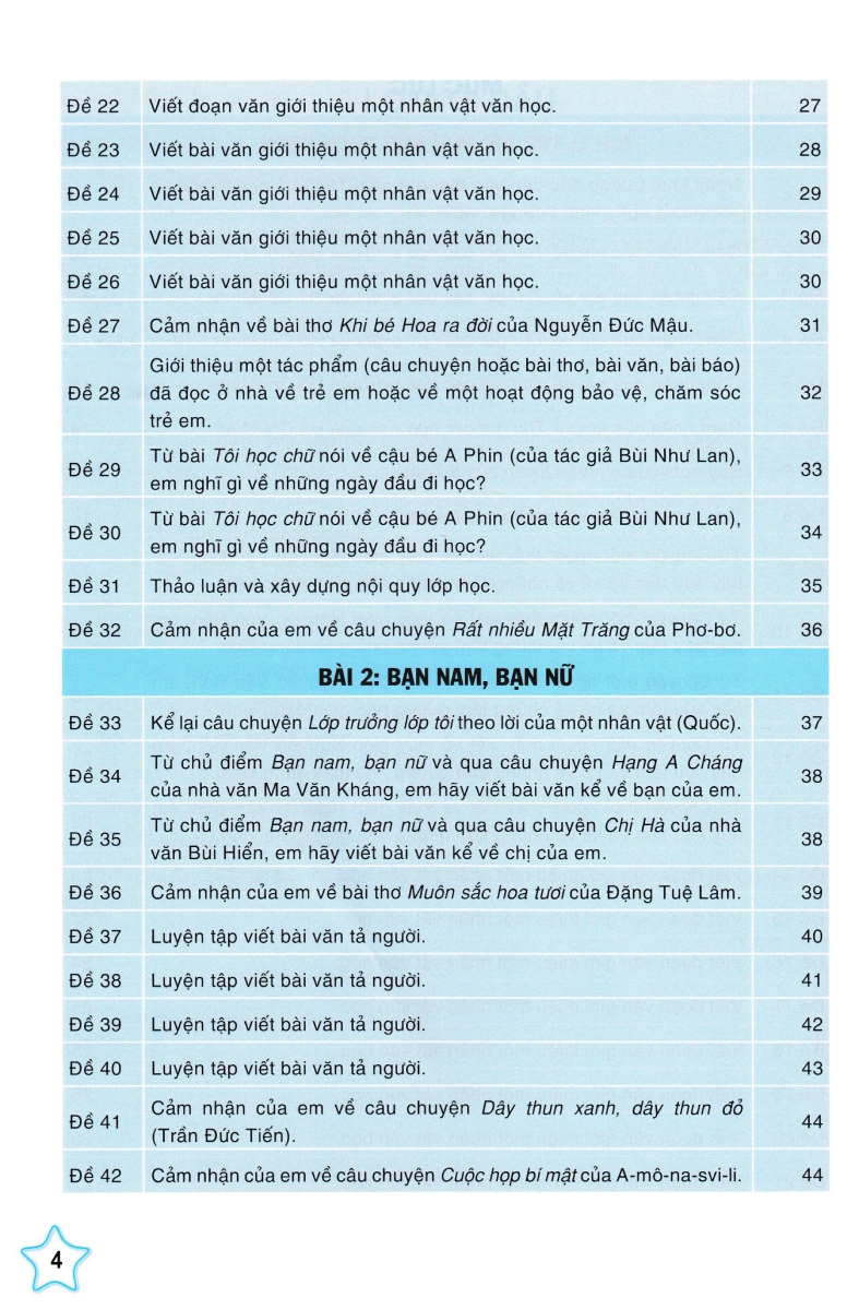 Bộ Những Bài Làm Văn Mẫu 5 - Tập 1 (Cánh Diều) - Ảnh 4