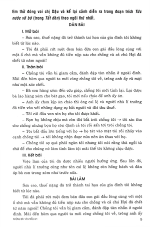 bộ những bài văn mẫu 8 - tập 1 - Ảnh 3
