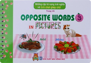 bộ những cặp từ vựng trái nghĩa và trò chơi ghép chữ - opposite words in pictures (tập 3) - Ảnh 2