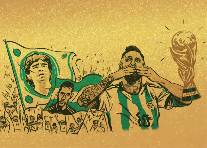Bộ Những Trận Đấu Vĩ Đại Nhất - Lionel Messi - Đỉnh Cao World Cup - Bìa Cứng - Tặng Kèm Sticker - Ảnh 9