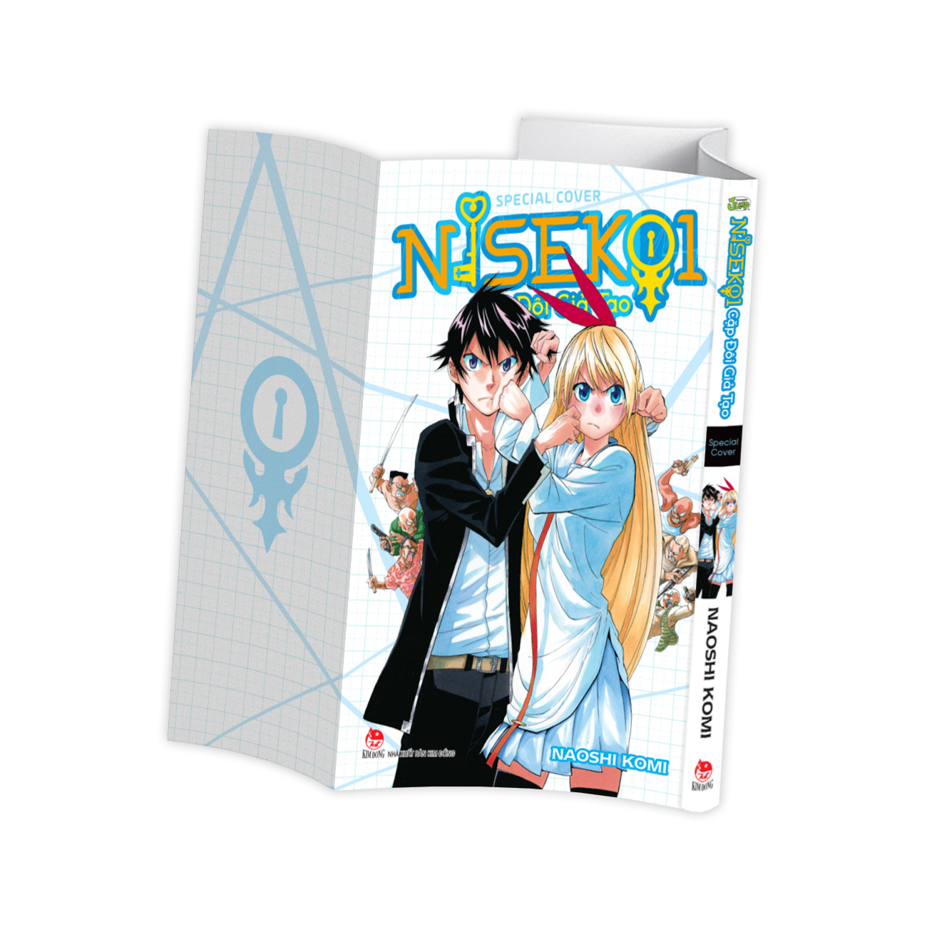 Bo
						
										
										Nisekoi - Cap Doi Gia Tao - Tap 1 - Loi Uoc Hen - Tang Kem Special Cover + Poster - Ảnh 3