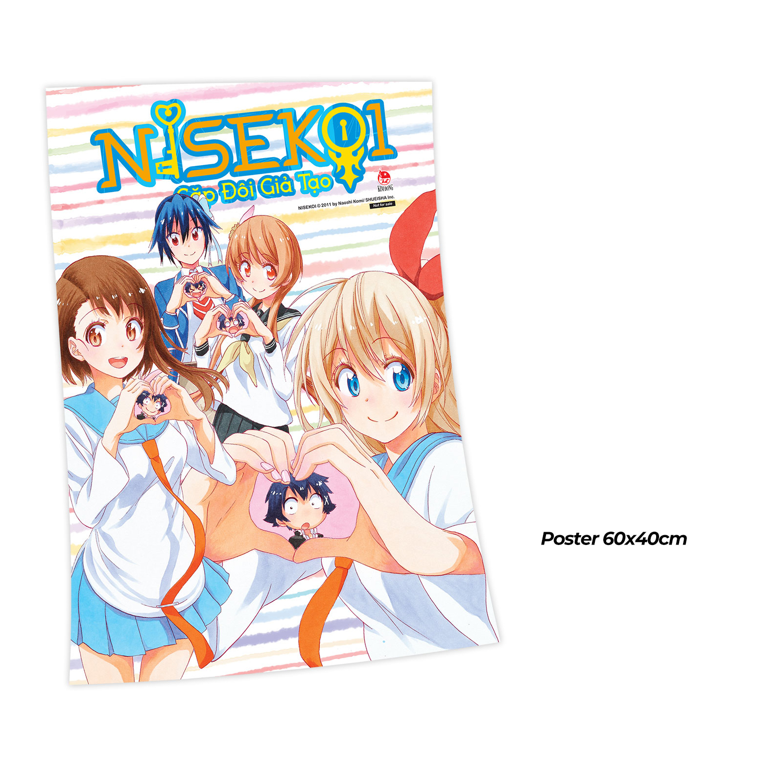 Bo
						
										
										Nisekoi - Cap Doi Gia Tao - Tap 1 - Loi Uoc Hen - Tang Kem Special Cover + Poster - Ảnh 4