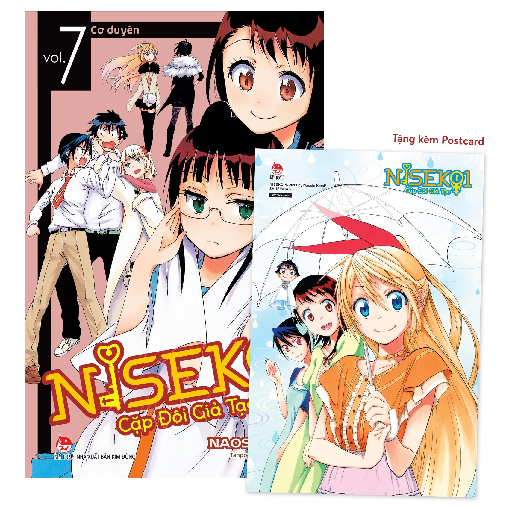 Bộ
Nisekoi - Cặp Đôi Giả Tạo - Tập 7 - Cơ Duyên - Tặng Kèm Postcard - Ảnh 2