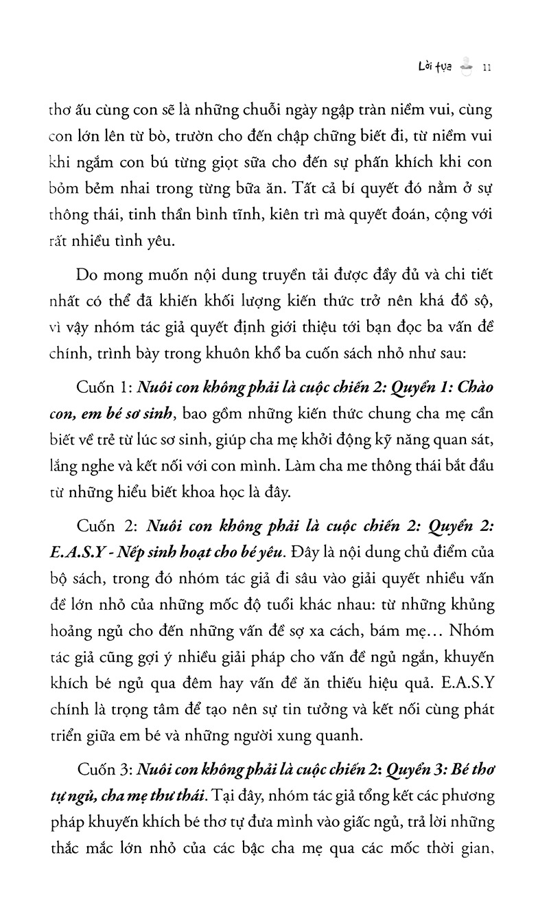 Bộ Nuôi Con Không Phải Là Cuộc Chiến 2 - Quyển 1 - Chào Con - Em Bé Sơ Sinh (Tái Bản 2025) - Ảnh 9