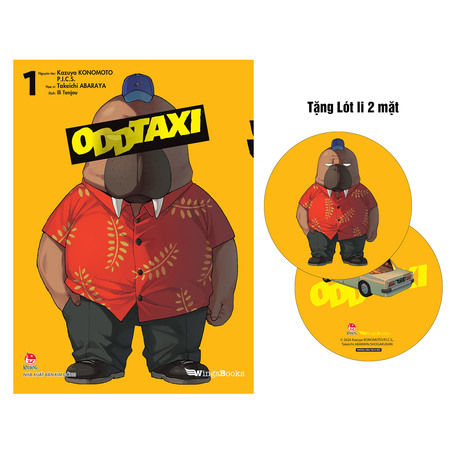 Bộ Oddtaxi - Tập 1 - Tặng Kèm Lót Ly 2 Mặt - Ảnh 2