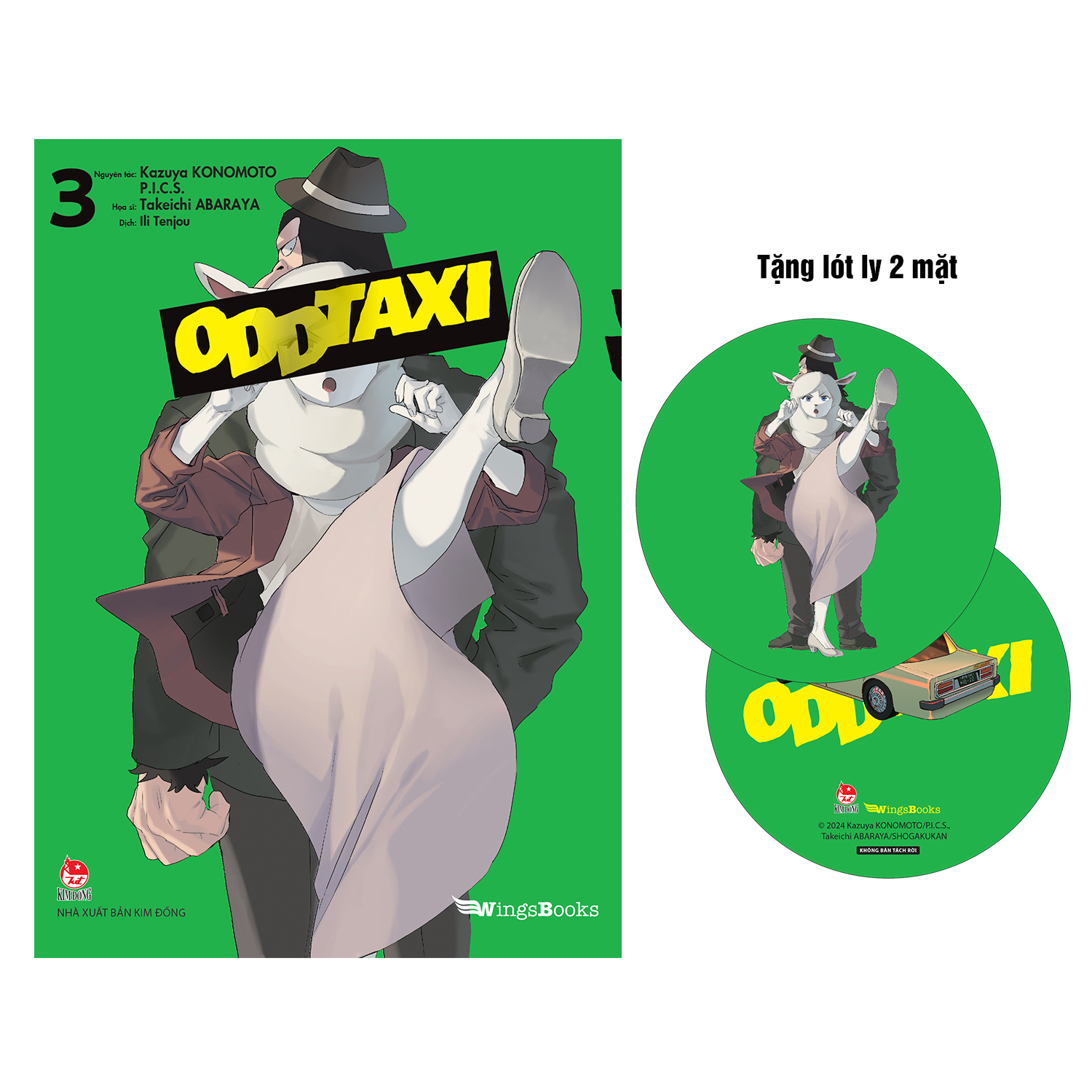 Bộ Oddtaxi - Tập 3 - Tặng Kèm Lót Ly 2 Mặt - Ảnh 2