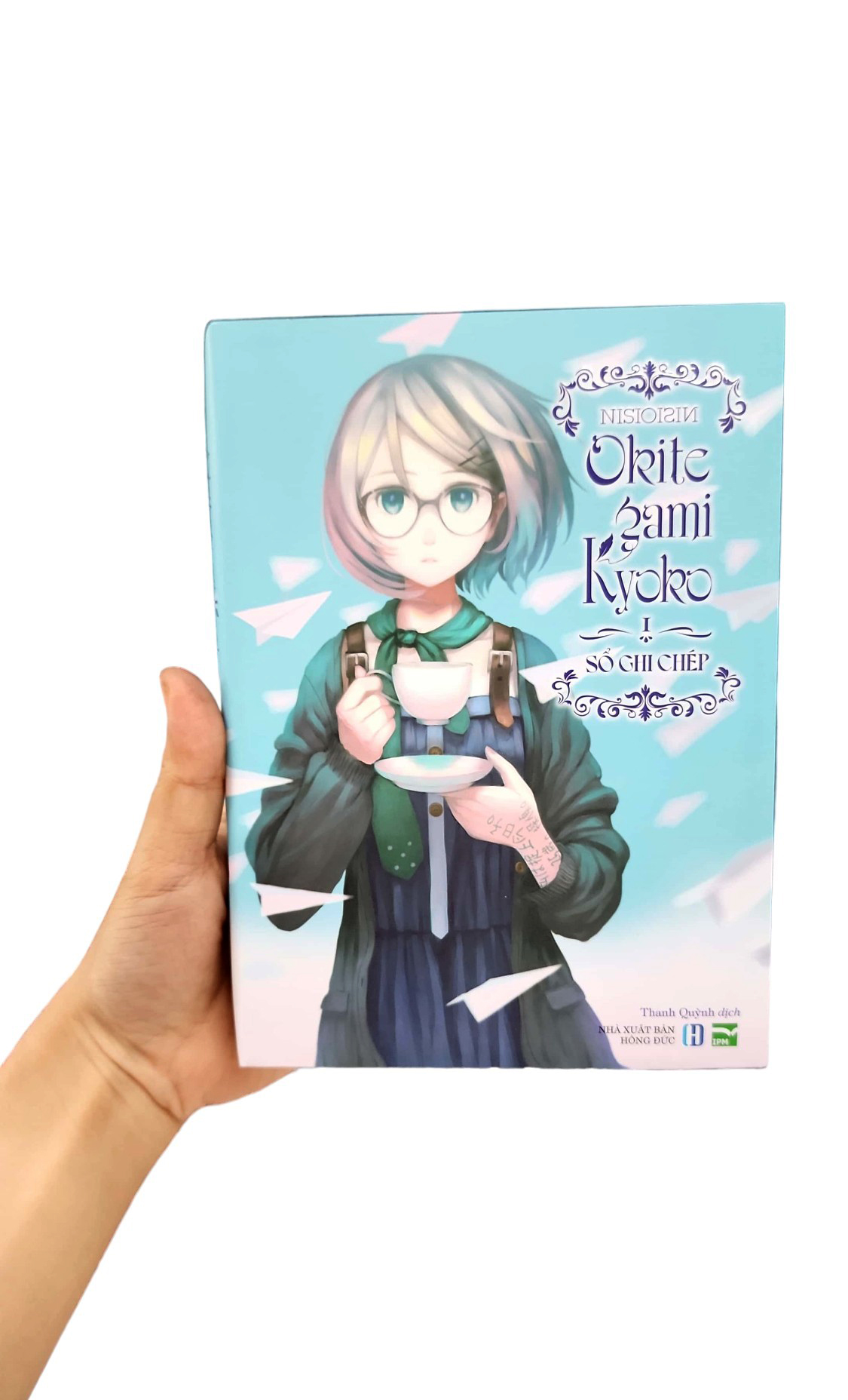 bộ okitegami kyoko i - sổ ghi chép - tặng kèm postcard nhựa hình nhân vật - Ảnh 10