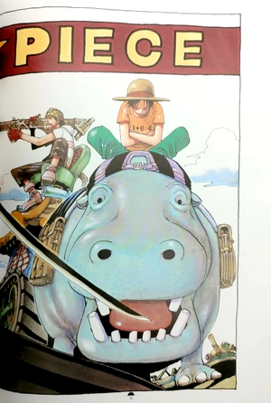 bộ one piece colorwalk vol. 3: lion illustration collection art book - Ảnh 4