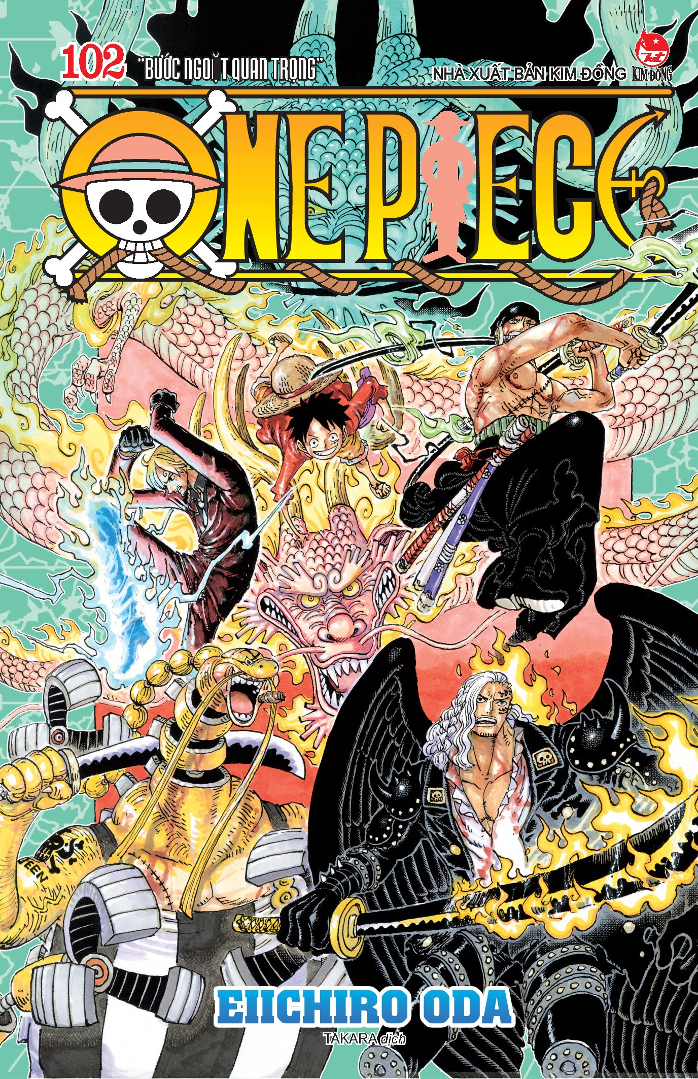 Bộ
						
										
										One Piece - Tập 102 - “Bước Ngoặt Quan Trọng” - Bản Bìa Áo (Tái Bản 2025) - Ảnh 2