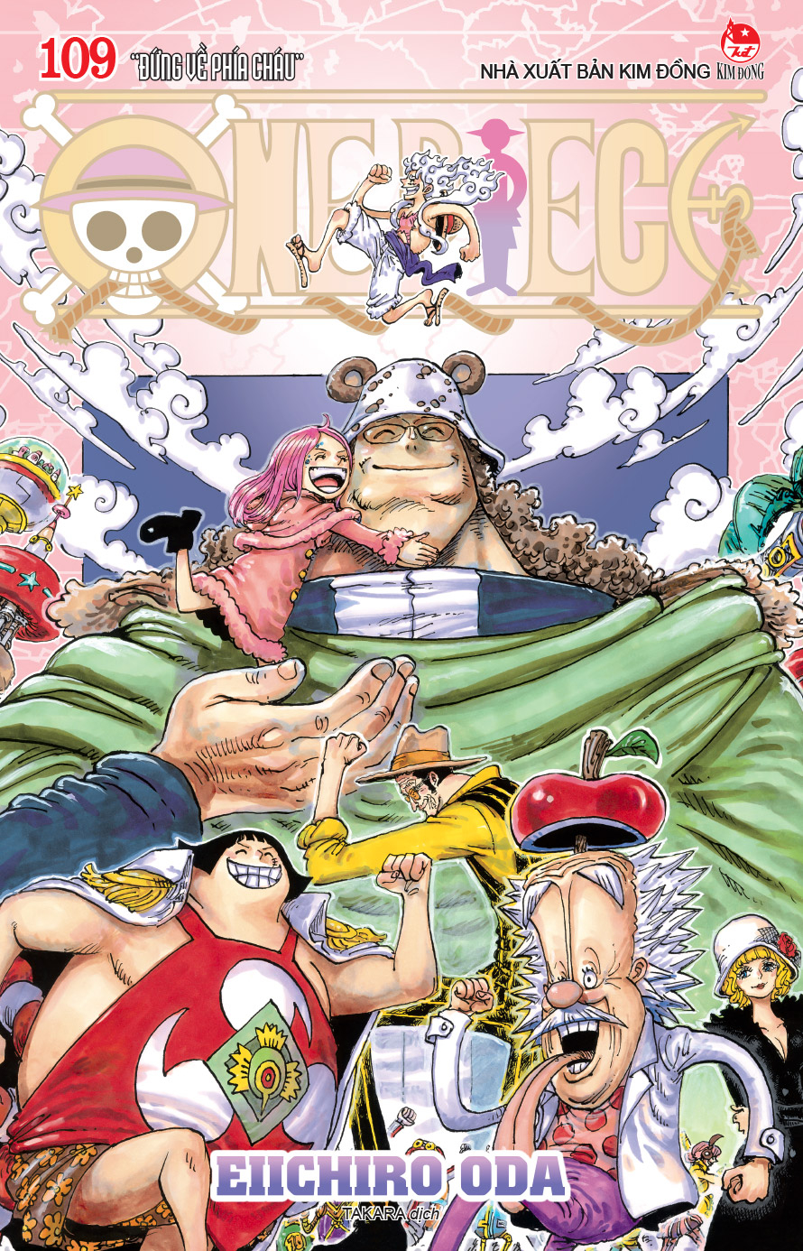Bộ One Piece - Tập 109 - “Đứng Về Phía Cháu” - Bản Bìa Gập - Ảnh 3