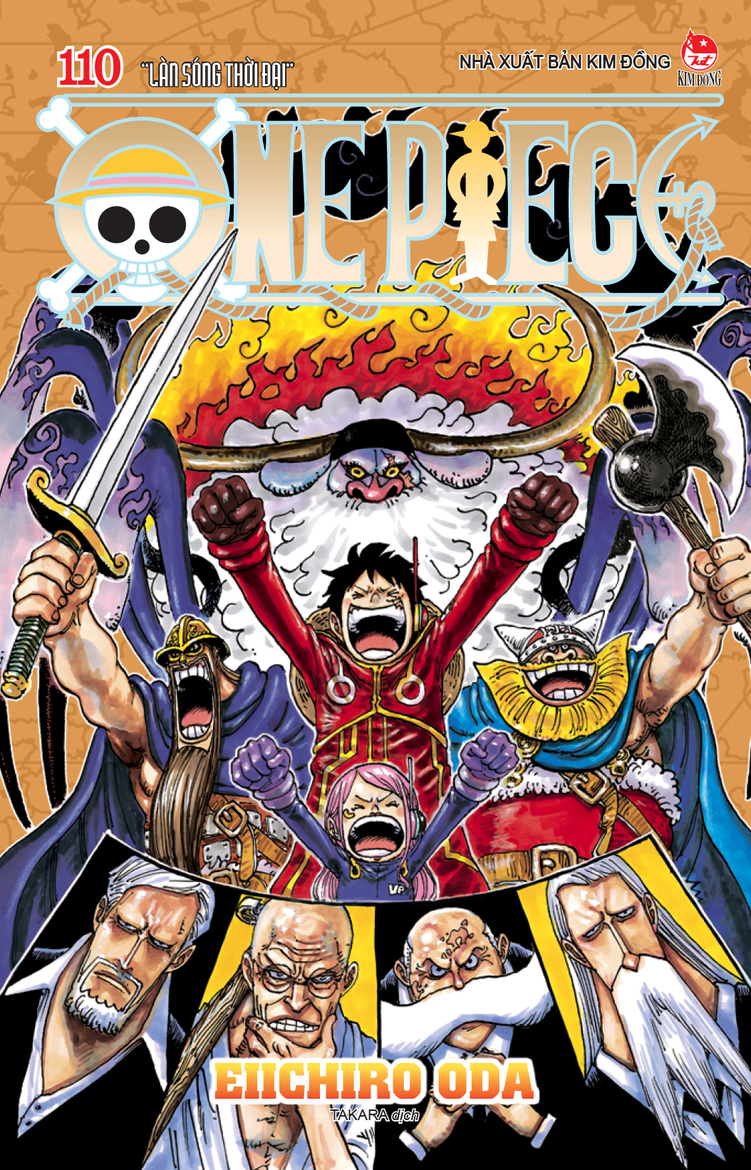 Bộ One Piece - Tập 110 - “Làn Sóng Thời Đại” - Bản Bìa Gập - Ảnh 2