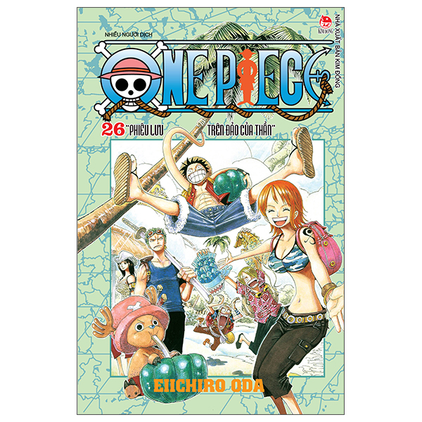 Bo
						
										
										One Piece - Tap 26 - Phieu Luu Tren Dao Cua Than - Ban Bia Ao (Tai Ban 2022)