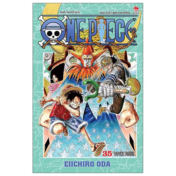 bộ one piece - tập 35 - thuyền trưởng (tái bản 2022)