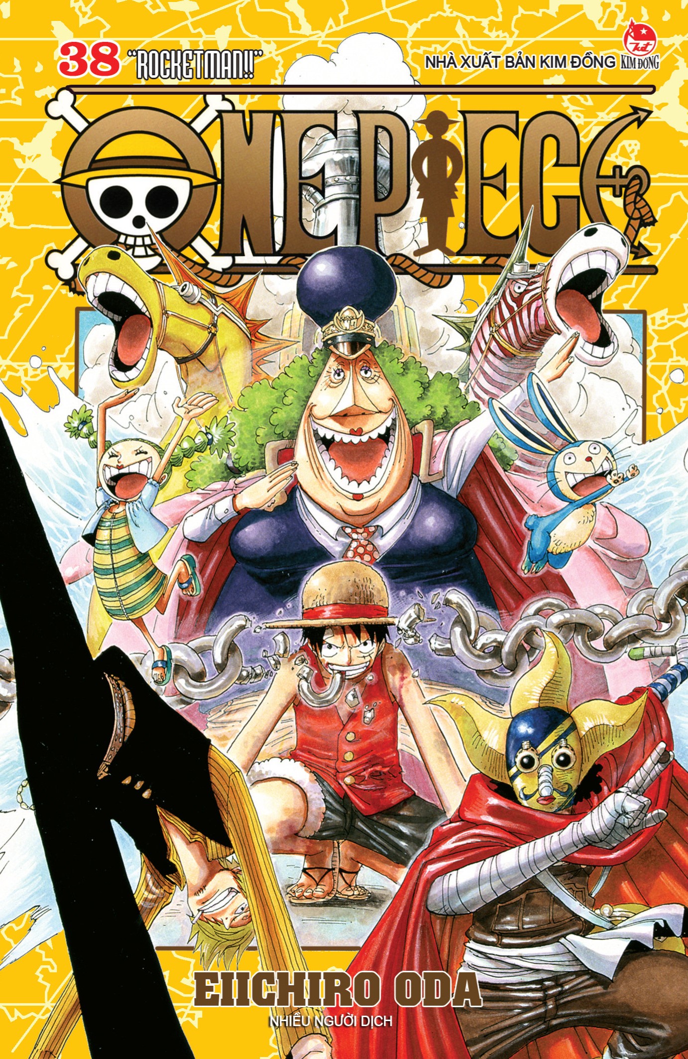 Bo
One Piece - Tap 38 - Rocket Man!! - Ban Bia Ao (Tai Ban 2025) - Ảnh 2
