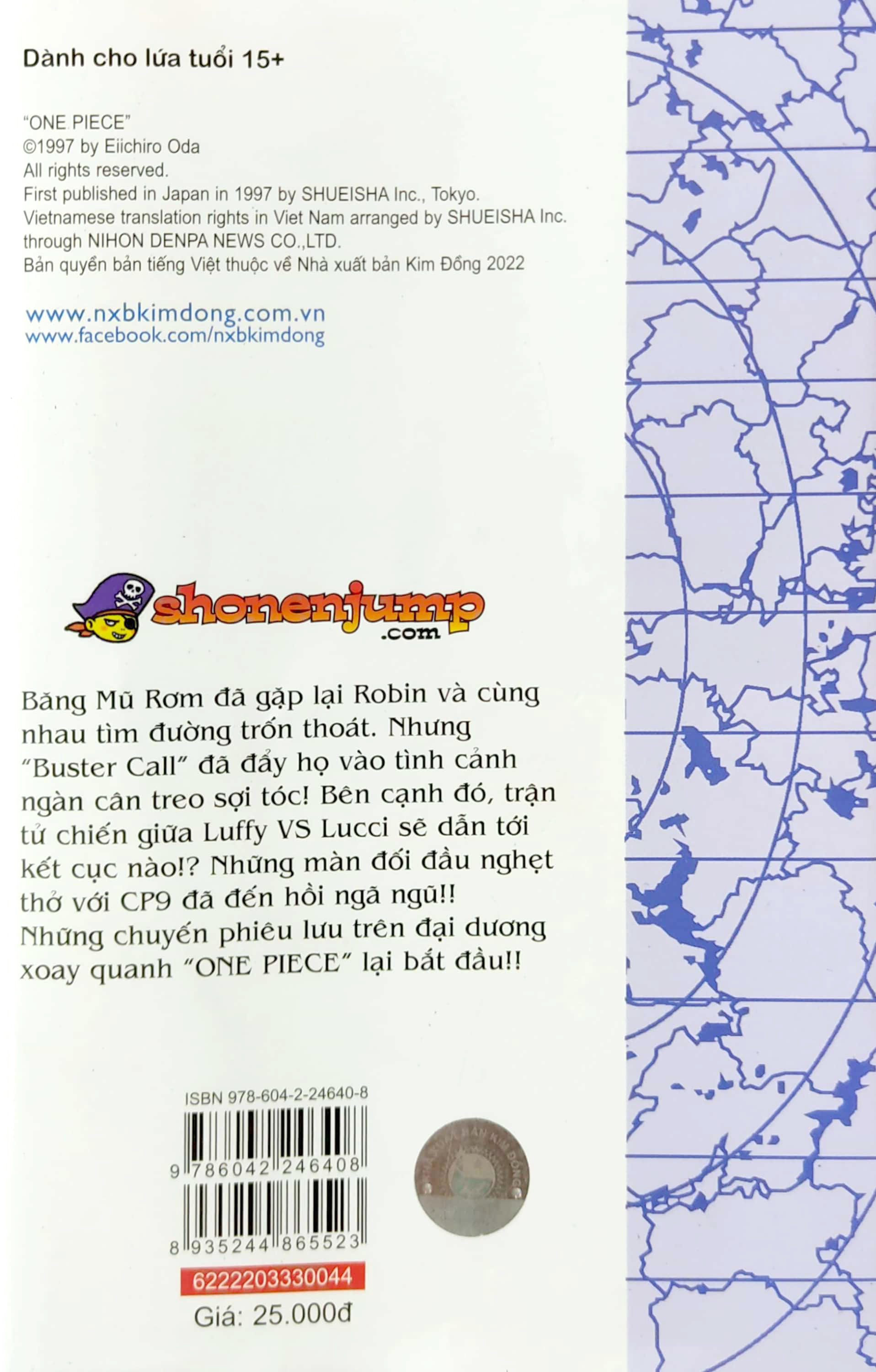 Bo
One Piece - Tap 44 - Ve Thoi - Ban Bia Ao (Tai Ban 2022) - Ảnh 7