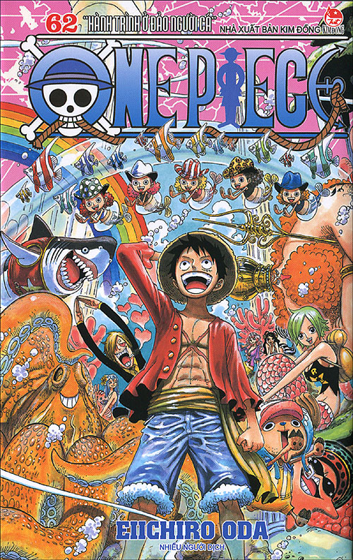 Bộ One Piece - Tập 62 - Hành Trình Ở Đảo Người Cá - Bản Bìa Áo (Tái Bản 2025) - Ảnh 2